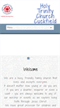 Mobile Screenshot of holytrinitycuckfield.org